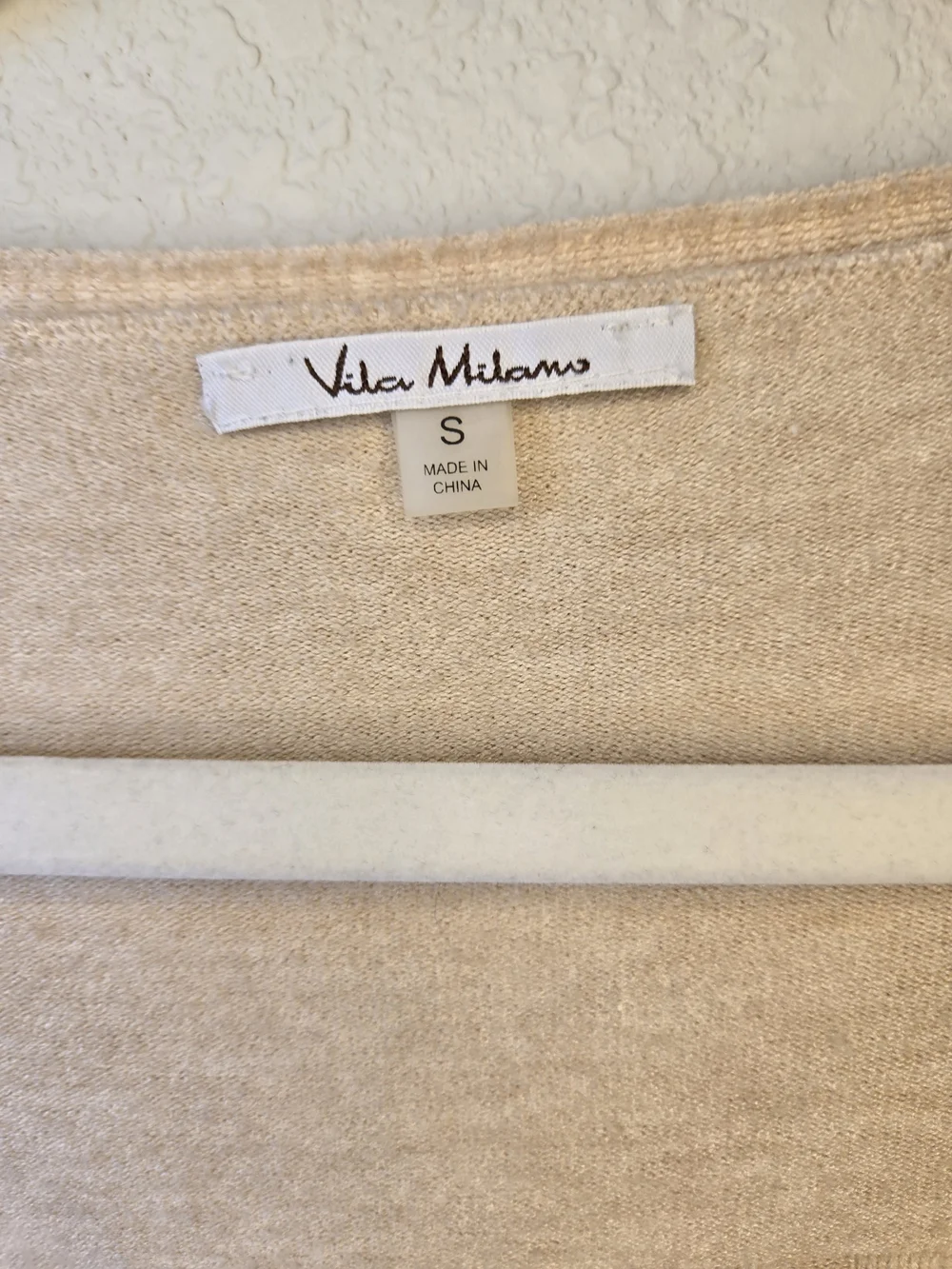 Milano beige neck